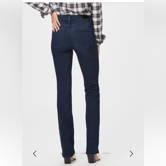 PAIGE 27 High Rise Manhattan Bootcut Jeans great preloved condition! - Picture 3 of 13